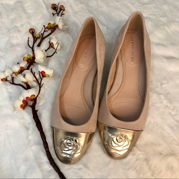 Taryn Rose Shoes Cap Toe Demiwedge Pump BABE Size 5.5M - Picture 2 of 6